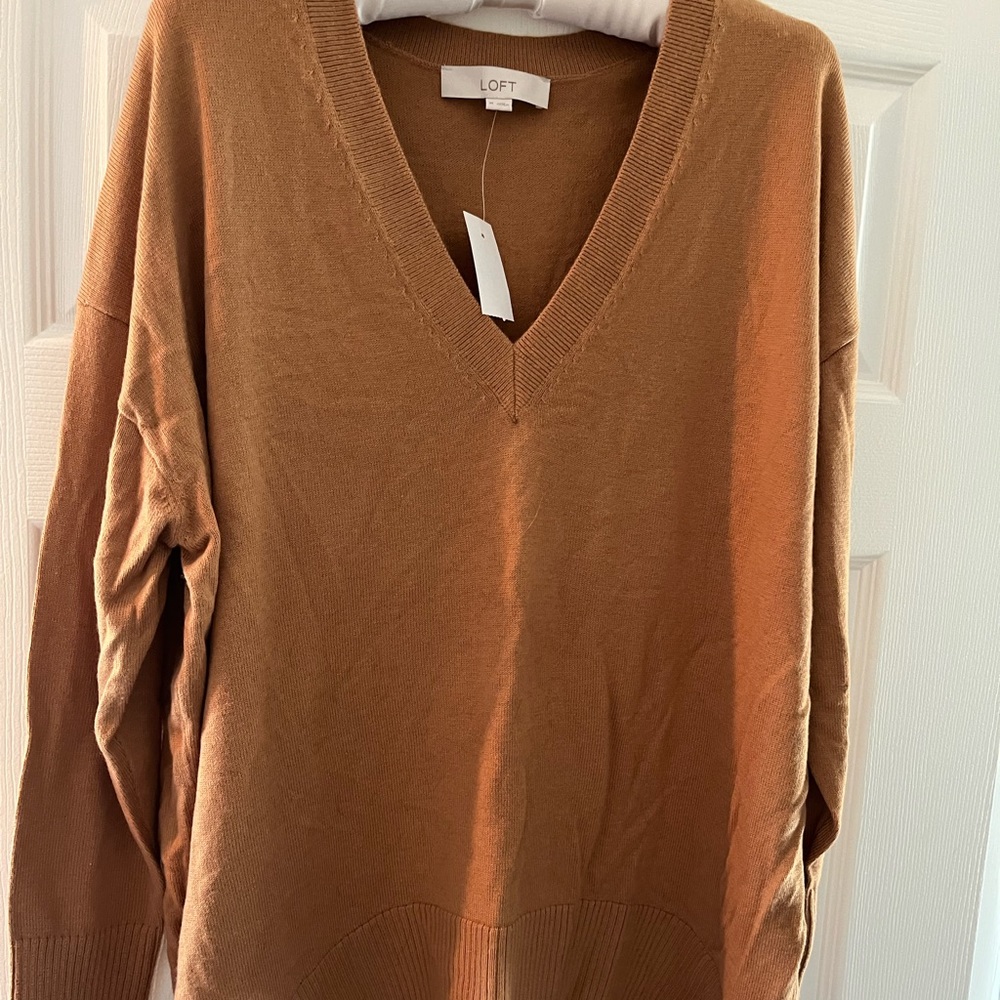 V-neck sweater